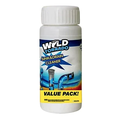 Set 2 Solutii pentru desfundarea tevilor WILD TORNADO 100 g Set 2 Solutii pentru desfundarea tevilor WILD TORNADO 100 g