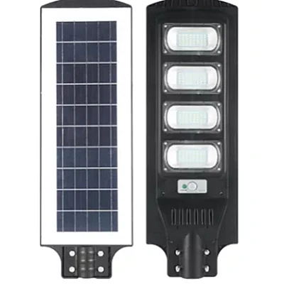 Lampa solara stradala cu senzor de miscare 500W 5 CASETE Lampa solara stradala cu senzor de miscare 500W 5 CASETE
