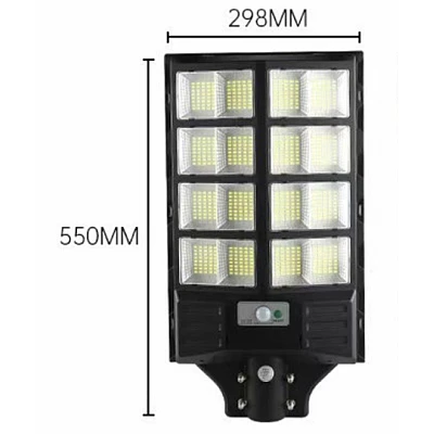Lampa solara stradala 800W DUBLA senzor de lumina telecomanda Lampa solara stradala 800W DUBLA senzor de lumina telecomanda