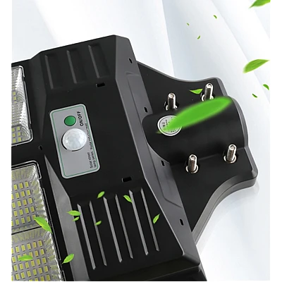 Lampa solara stradala 800W DUBLA senzor de lumina telecomanda Lampa solara stradala 800W DUBLA senzor de lumina telecomanda