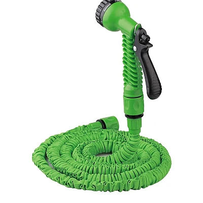 Furtun Extensibil verde Creponat 60m 200FT MAGIC HOSE Furtun Extensibil verde Creponat 60m 200FT MAGIC HOSE