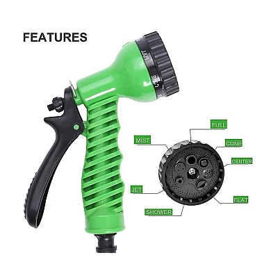 Furtun Extensibil verde Creponat 60m 200FT MAGIC HOSE Furtun Extensibil verde Creponat 60m 200FT MAGIC HOSE