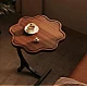 Masuta de cafea tip floare cu picior pentru canapea sau pat culoare maro Masuta de cafea tip floare cu picior pentru canapea sau pat culoare maro