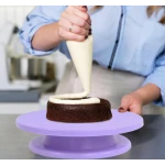 Platou rotativ pentru ornat si decorat torturi Platou rotativ pentru ornat si decorat torturi