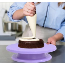 Platou rotativ pentru ornat si decorat torturi Platou rotativ pentru ornat si decorat torturi