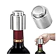 Set 2 bucati DOP cu buton pentru sticla de vin din metal Set 2 bucati DOP cu buton pentru sticla de vin din metal