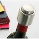 Set 2 bucati DOP cu buton pentru sticla de vin din metal