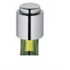 Set 2 bucati DOP cu buton pentru sticla de vin din metal