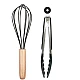 Set 12 ustensile de bucatarie Lemn/Silicon Gri Inchis Set 12 ustensile de bucatarie Lemn/Silicon Gri Inchis