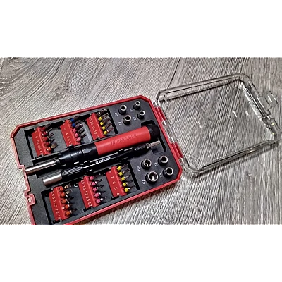 Set Surulenita profesionala de Precizie Parkside cu 40 Piese Set Surulenita profesionala de Precizie Parkside cu 40 Piese