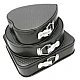 Set 3 tavi de prajituri cu baza detasabila si forme diferite 24/26/28 CM Set 3 tavi de prajituri cu baza detasabila si forme diferite 24/26/28 CM