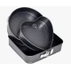 Set 3 tavi de prajituri cu baza detasabila si forme diferite 24/26/28 CM