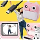 Aparat foto instant copii 10 role 48px FULL HD 5 jocuri player muzical Aparat foto instant copii 10 role 48px FULL HD 5 jocuri player muzical