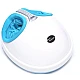 Aparat de masaj pentru picioare Shiatsu 3 trepte intensitate telecomanda 40 W alb/albastru