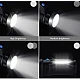 Lanterna de mana cu LED Q LED556 cu 1000 lumeni acumulator integrat lumina laterala COB negru Lanterna de mana cu LED Q LED556 cu 1000 lumeni acumulator integrat lumina laterala COB negru