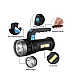 Lanterna de mana cu LED Q LED556 cu 1000 lumeni acumulator integrat lumina laterala COB negru Lanterna de mana cu LED Q LED556 cu 1000 lumeni acumulator integrat lumina laterala COB negru