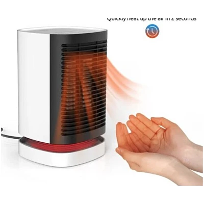 Mini aeroterma electrica portabila Q NF002 de 950W alb Mini aeroterma electrica portabila Q NF002 de 950W alb