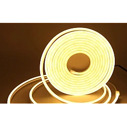 Banda Led neon flexibila 12V lumina ALB CALD 5 metri Q DT05  Banda Led neon flexibila 12V lumina ALB CALD 5 metri Q DT05