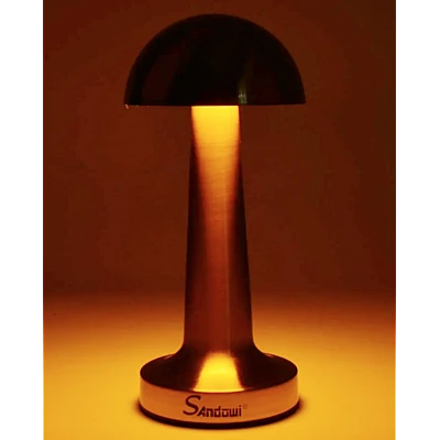 Lampa de birou portabila Gold ciupercuta Q TL142 Andowl Lampa de birou portabila Gold ciupercuta Q TL142 Andowl