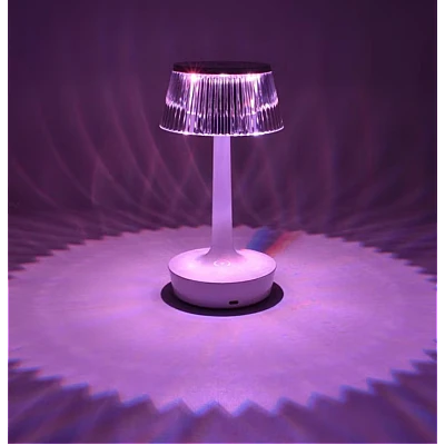 Lampa de masa decorativa cu LED RGB si telecomanda model Crystal Touch Q TL153 Lampa de masa decorativa cu LED RGB si telecomanda model Crystal Touch Q TL153