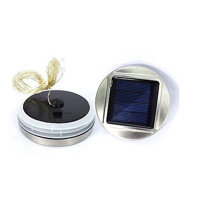 Lampa Solara LED tip borcan Q TL60 lumina colorata si maner Lampa Solara LED tip borcan Q TL60 lumina colorata si maner