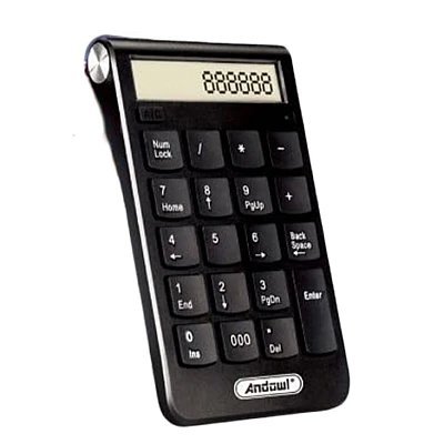 Tastatura Numerica Extensie cu Receptor Wireless USB 3.0 Andowl QJP30 Tastatura Numerica Extensie cu Receptor Wireless USB 3.0 Andowl QJP30