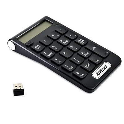 Tastatura Numerica Extensie cu Receptor Wireless USB 3.0 Andowl QJP30 Tastatura Numerica Extensie cu Receptor Wireless USB 3.0 Andowl QJP30