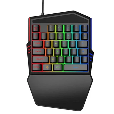 Mini Tastatura Gaming cu iluminare RGB Q JP60 Mini Tastatura Gaming cu iluminare RGB Q JP60