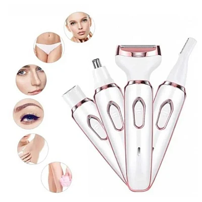 Epilator 4 in 1 cu 4 accesorii cap de epilare lavabil AO 78148 Epilator 4 in 1 cu 4 accesorii cap de epilare lavabil AO 78148