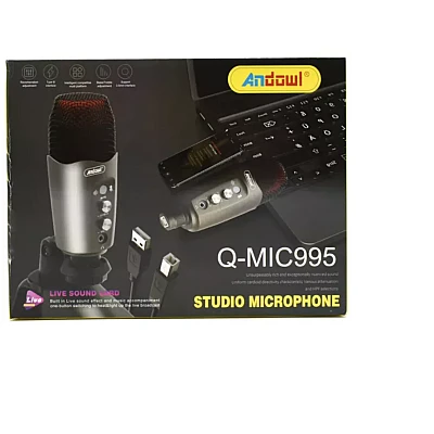 Microfon profesional pentru studio Q MIC995 Microfon profesional pentru studio Q MIC995