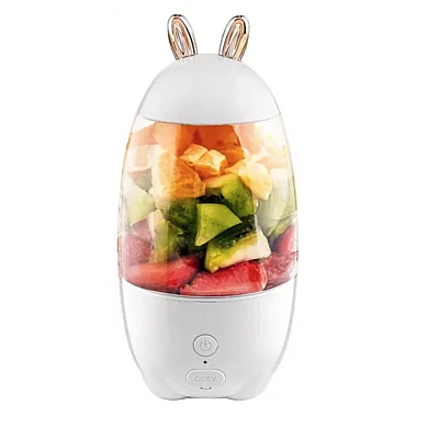 Blender electric cu acumulator portabil 330 ml USB 5V Q JU21 Blender electric cu acumulator portabil 330 ml USB 5V Q JU21