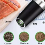 Rasnita electrica pentru sare si piper AO 78207 plastic