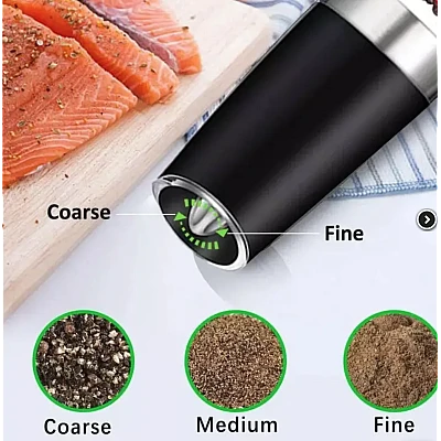 Rasnita electrica pentru sare si piper AO 78207 plastic Rasnita electrica pentru sare si piper AO 78207 plastic