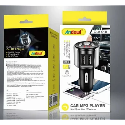 Transmitator FM auto cu USB Q AX10 Transmitator FM auto cu USB Q AX10