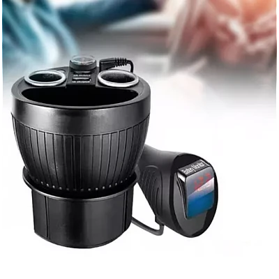 Bricheta auto QT176 cu suport 12V/24V putere 120W Bricheta auto QT176 cu suport 12V/24V putere 120W