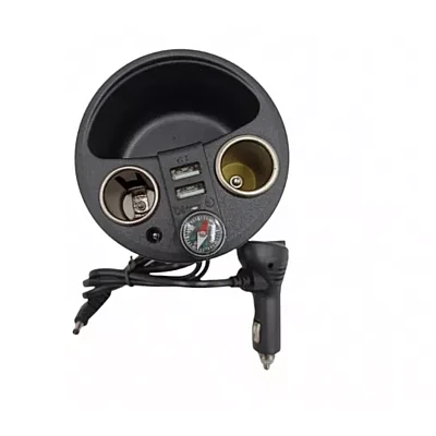 Bricheta auto QT176 cu suport 12V/24V putere 120W Bricheta auto QT176 cu suport 12V/24V putere 120W