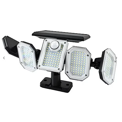 Lampa solara Andowl Q TY300 cu 5 casete 300 LED pentru exterior Lampa solara Andowl Q TY300 cu 5 casete 300 LED pentru exterior