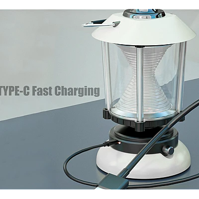 Lampa camping LED Q ZD261 intensitate reglabila lumina calda si lumina rece Lampa camping LED Q ZD261 intensitate reglabila lumina calda si lumina rece