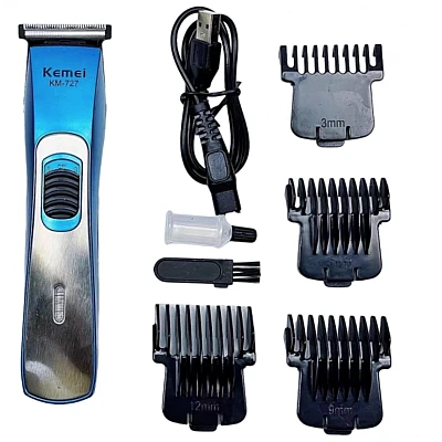 Masina Tuns cu Acumulator si Accesorii Kemei KM727 Masina Tuns cu Acumulator si Accesorii Kemei KM727