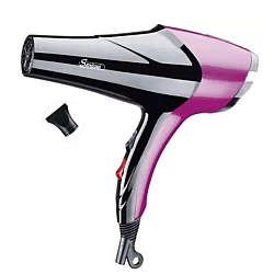 Uscator de par portabil Q F660 Culoare negru/mov