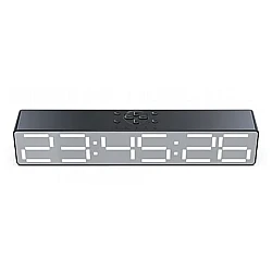 Boxa Portabila cu Ceas Alarma SD Bluetooth Andowl QYXB133