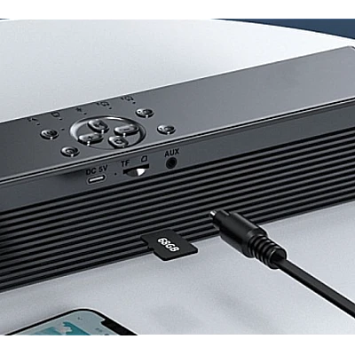 Boxa Portabila cu Ceas Alarma SD Bluetooth Andowl QYXB133 Boxa Portabila cu Ceas Alarma SD Bluetooth Andowl QYXB133