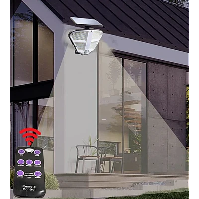 UB Lampa solara de perete ZB160 15 cu senzor de miscare si telecomanda UB Lampa solara de perete ZB160 15 cu senzor de miscare si telecomanda