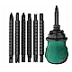 Set surubelnita CRV cu biti 13 in 1 Otel Verde/Negru Set surubelnita CRV cu biti 13 in 1 Otel Verde/Negru