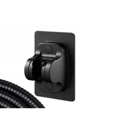 Set 3 elemente pentru dus para de dus moderna + furtun flexibil + suport pentru perete culoare Neagra Set 3 elemente pentru dus para de dus moderna + furtun flexibil + suport pentru perete culoare Neagra