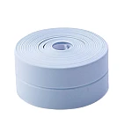 Set 2 Benzi late adezive etansare pentru baie din plastic ALBASTRU 3 M