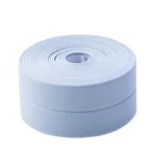 Set 2 Benzi late adezive etansare pentru baie din plastic ALBASTRU 3 M
