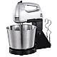 Mixer cu bol din inox putere 350 W 2L inox 7 trepte de Viteze Mixer cu bol din inox putere 350 W 2L inox 7 trepte de Viteze