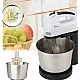 Mixer cu bol din inox putere 350 W 2L inox 7 trepte de Viteze Mixer cu bol din inox putere 350 W 2L inox 7 trepte de Viteze