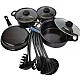 Set oale si ustensile 13 piese editie black Set oale si ustensile 13 piese editie black